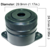 PIEZO ALERT BUZZER FOR ACCESS CONTROL - Image 2