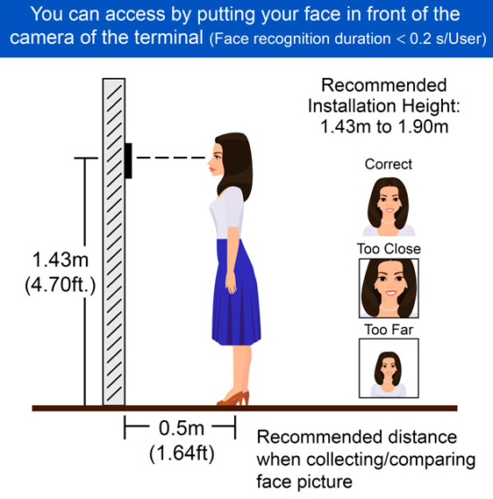 SMART ACCESS CONTROL FACE RECOGNITION, TIME AND ATTENDANCE, WITH MINI CONTROLLER - Image 7